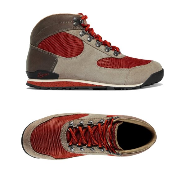 DANNER® JAG DRY WEATHER WOMEN'S 7.5 BIRCH/PICANTE LIFESTYLE BOOTS 37245 - NEW - Picture 1 of 10